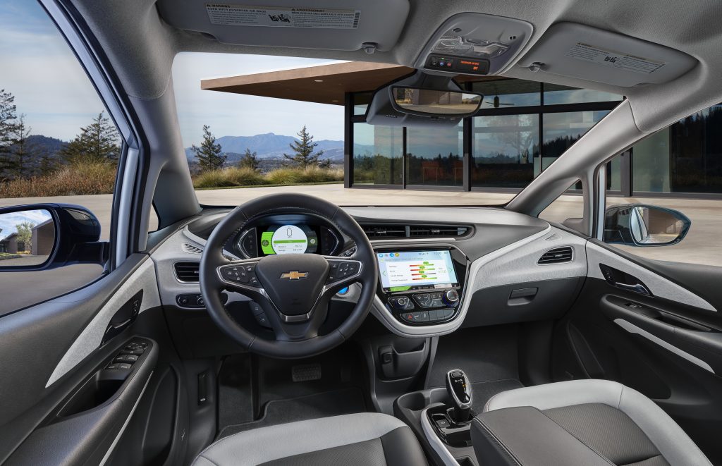 El Bolt EV tiene un puntaje general de 5 estrellas en seguridad de la NHTSA.