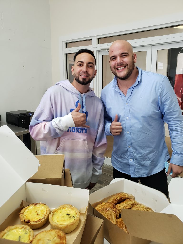 Con Justin Quiles.