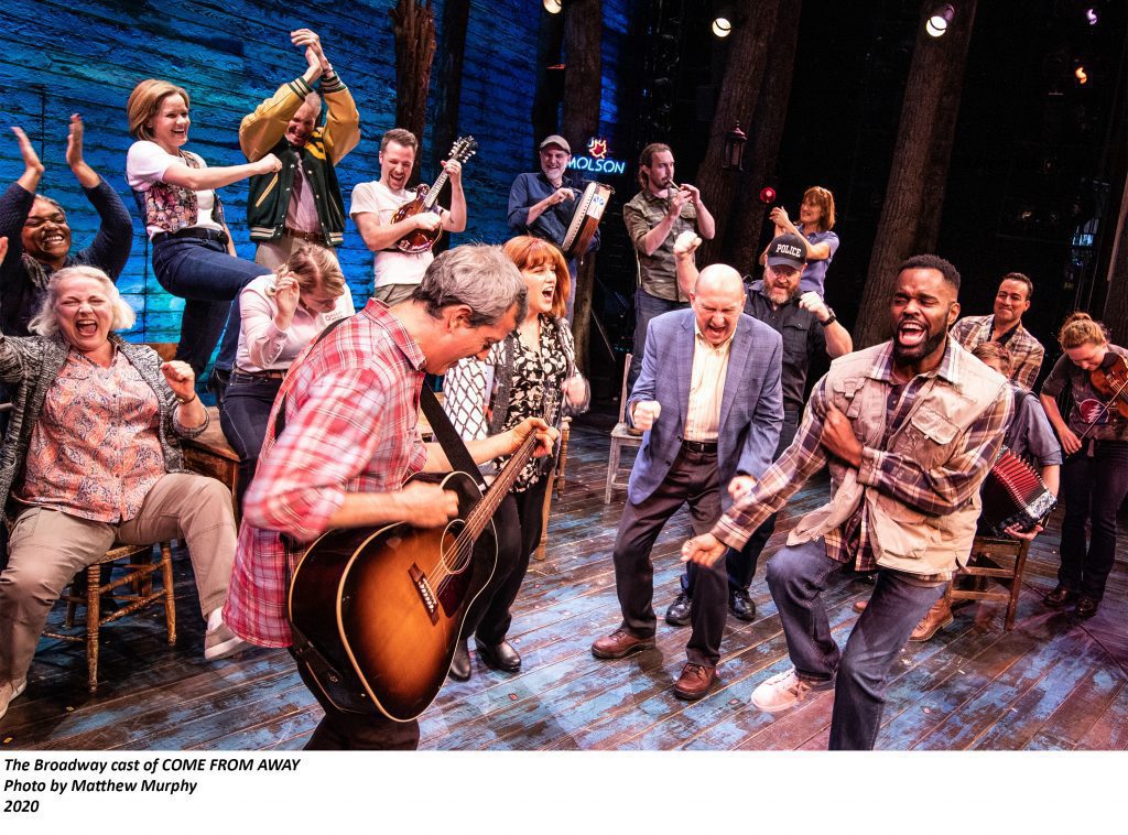 [3] The cast of COME FROM AWAY - Photo by Matthew Murphy