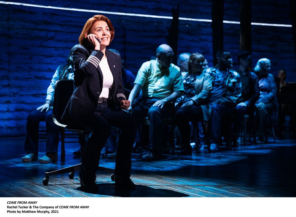 [4] Rachel Tucker and the Company of COME FROM AWAY - Photo By Matthew Murphy, 2021