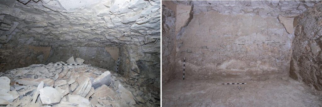 Una misión arqueológica egipcio-británica ha descubierto la tumba del rey Tutmosis II, el último sepulcro perdido de la dinastía XVIII (1575 y 1295 a. C.) de Egipto y el primer mausoleo real descubierto en los últimos cien años, tras el hallazgo de la tumba de Tutankamón en 1922, anunció este martes el Ministerio de Antigüedades egipcio. EFE/Ministerio de Antigüedades de Egipto