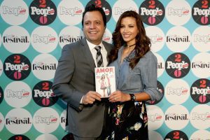 NEW YORK, NY - OCTOBER 15: Omar Velasco and Argelia Atilano attend the 5th Annual Festival PEOPLE En Espanol, Day 1 at the Jacob Javitz Center on October 15, 2016 in New York City. (Photo by Rob Kim/Getty Images for PEOPLE En Espanol )
