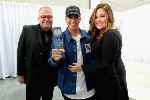 NEW YORK, NY - OCTOBER 16: (L-R) Editor-in-chief at People en Espanol Armando Correa, Singer Daddy Yankee, and Publisher at People en Espanol Monique Manso attend the 5th Annual Festival PEOPLE En Espanol, Day 2 at the Jacob Javitz Center on October 16, 2016 in New York City. (Photo by D Dipasupil/Getty Images for PEOPLE En Espanol )