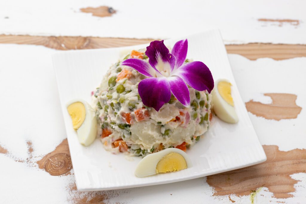 Ensalada de papa. 