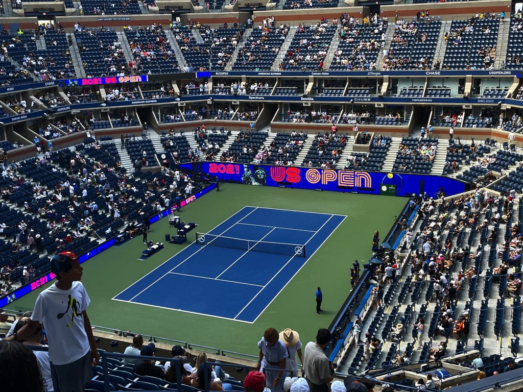 El Arthur Ashe es el estadio de tenis más grande del mundo, con capacidad para 23 espectadores.