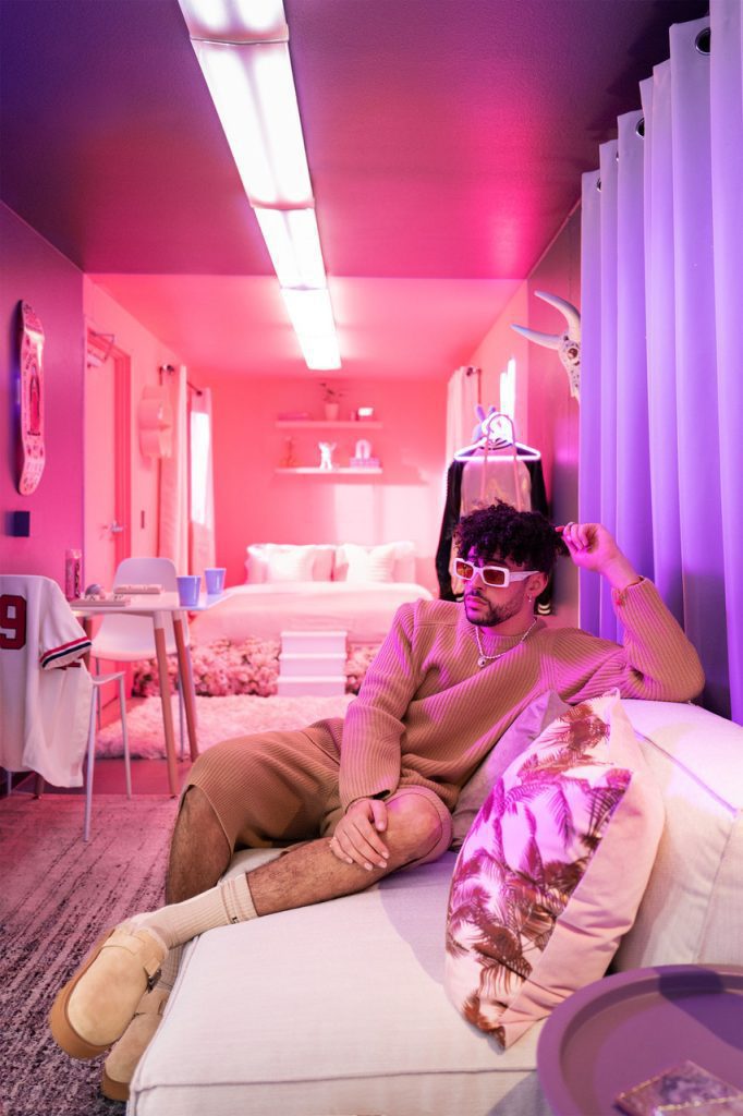 Bad Bunny Airbnb 12 - Bad Bunny Living Room - Credit Eric Rojas