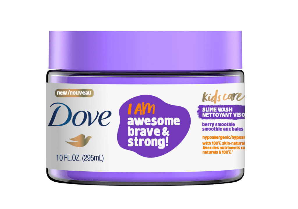 Dove Kids Slime Wash.