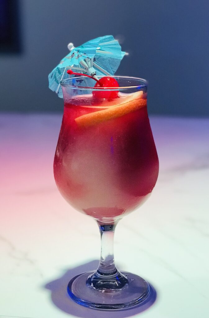 Frozen sangria. 