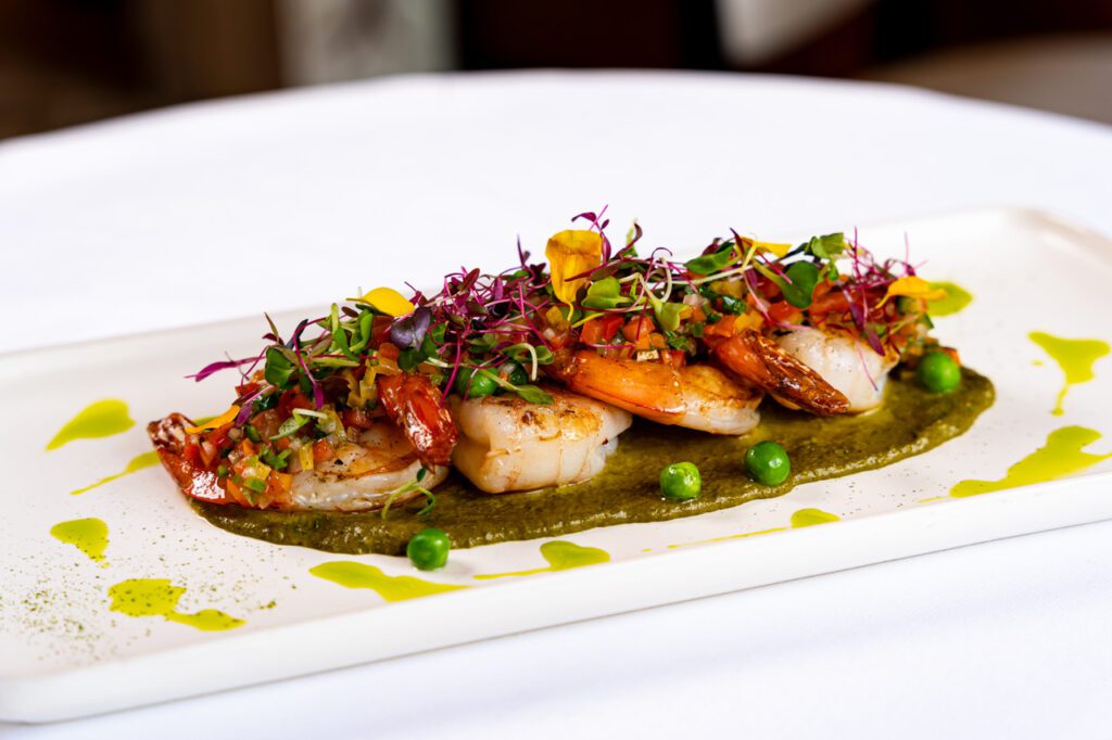 Grilled Jumbo Tiger Prawns