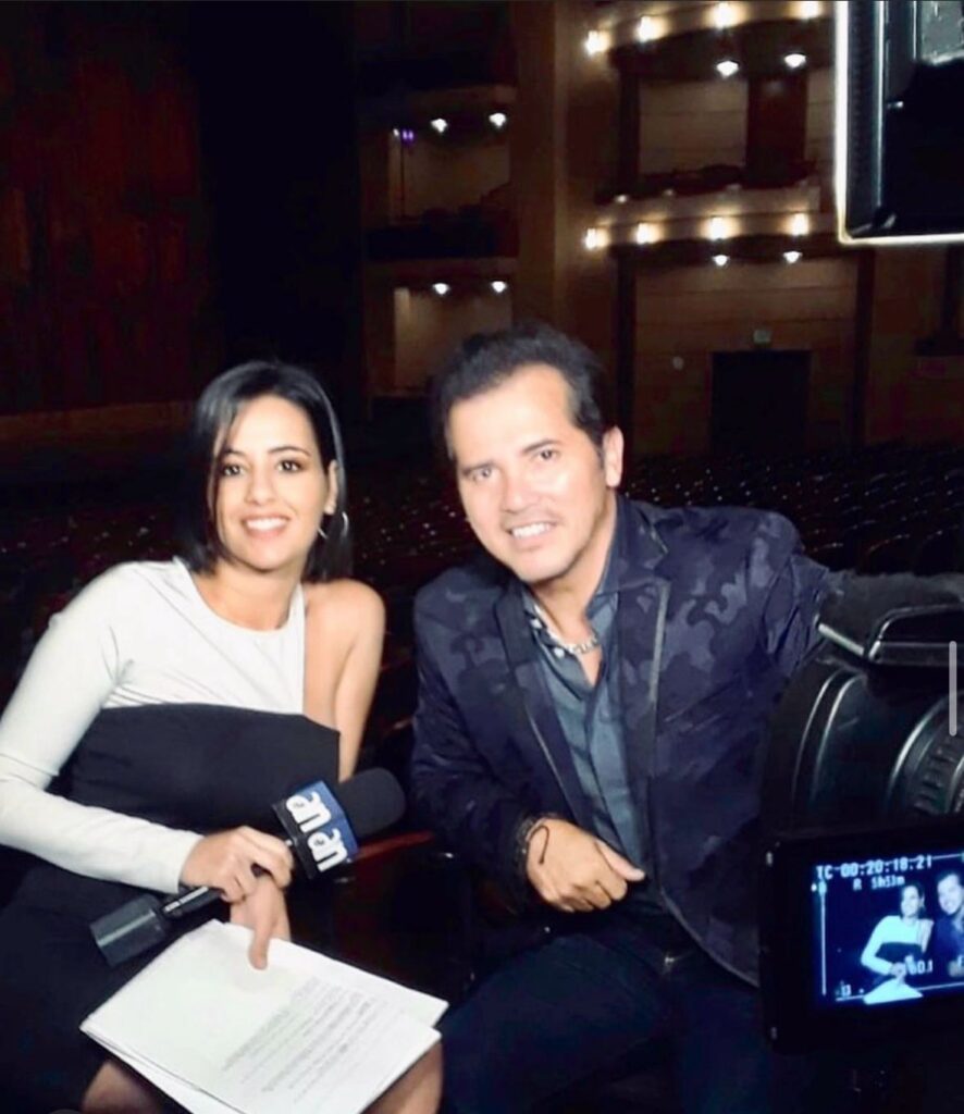 Irene y John Leguizamo