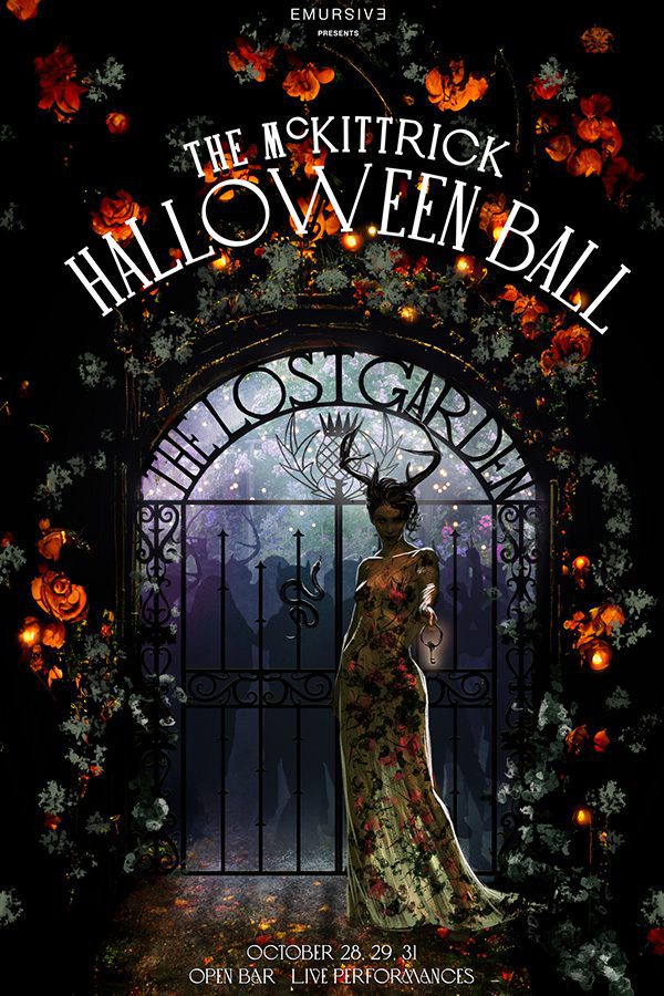 McKittrick_Halloween Ball The Lost Garden 2022 poster