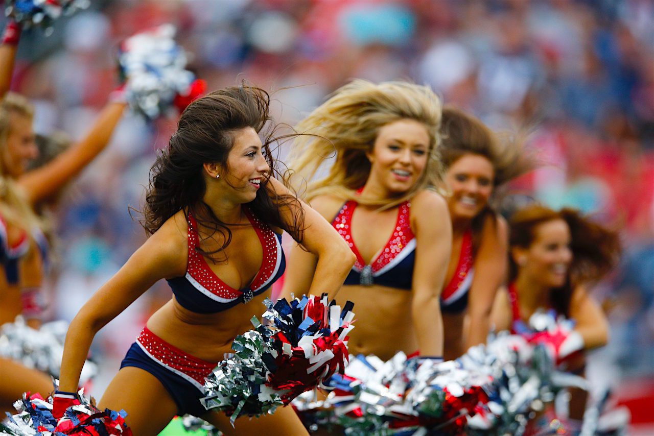 Foxboro(United States), 18/09/2016.- Bellas cheerleader del New England Patriots. EFE/EPA/CJ GUNTHER 