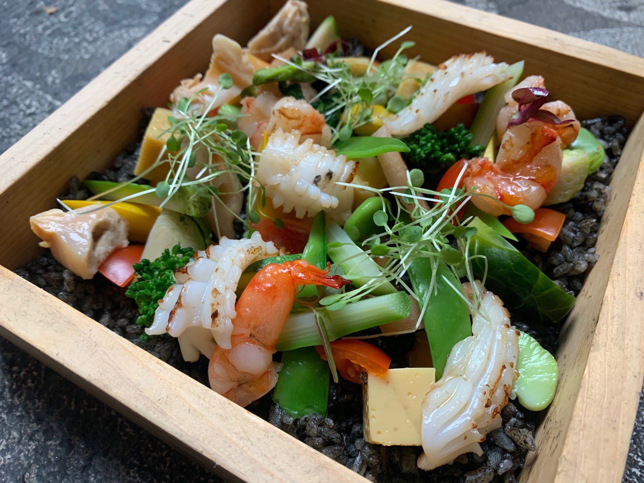 Squid Ink Rice
