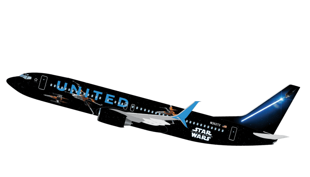 United Star Wars Plane