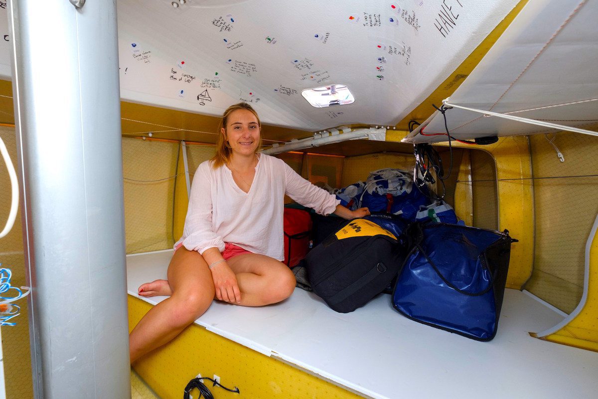 Con tan sólo dieciocho años la francesa Violette Dorange se convertirá en la primera mujer en la historia que cruzará el Océano Atlántico en solitario, en una travesía que zarpará este sábado dos de noviembre desde Las Palmas de Gran Canaria con destino Le Marin (Martinica). EFE