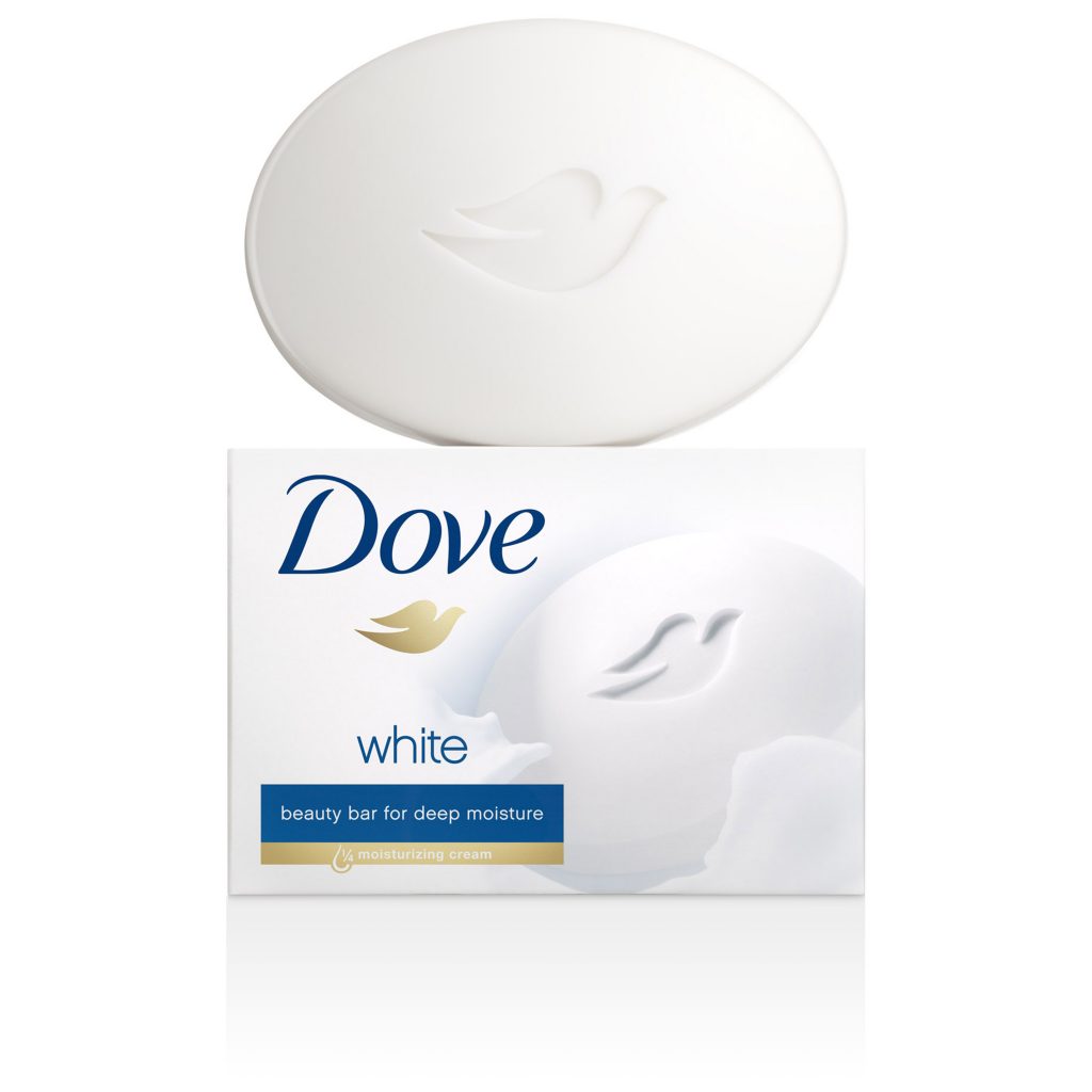 Dove White Beauty Bar.