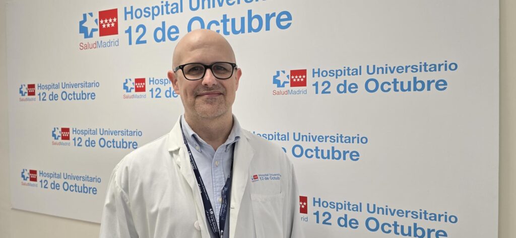 El investigador principal del estudio, Víctor Sánchez-Arévalo. EFE/Crédito: Imagen cedida por el Hospital 12 de Octubre.