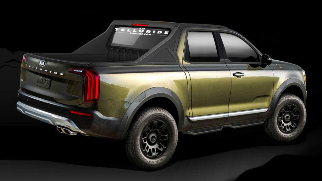 kia-telluride-based-truck-renderings