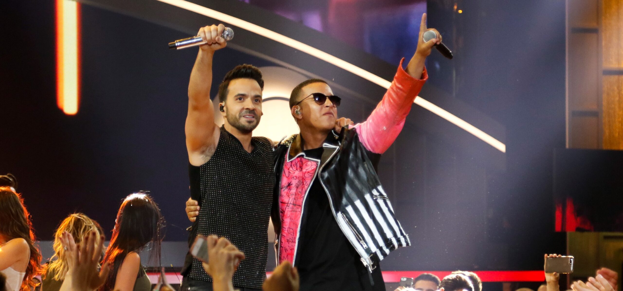 PREMIOS BILLBOARD DE LA MòSICA LATINA 2017 -- Pictured: Luis Fonsi, Daddy Yankee perform on stage at the Watsco Center in the University of Miami, Coral Gables, Florida on April 27, 2017 -- (Photo by: John Parra/Telemundo)