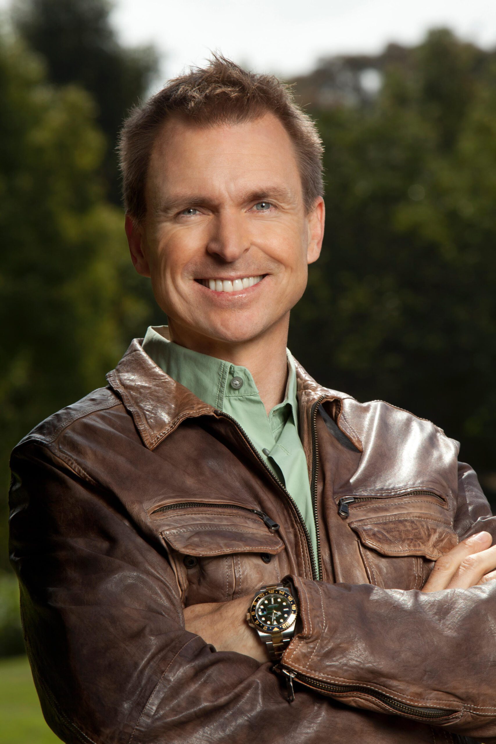 Phil Keoghan, co-host of Earth Live. (Photo: Cliff Lipson:CBS ©2012)