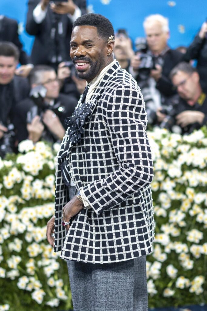 NEW YORK (United States), 06/05/2025.- Colman Domingo poses on the red carpet for the 2025 Met Gala, the annual benefit for the Metropolitan Museum of Art's Costume Institute, in New York, New York, USA, 05 May 2025. The event coincides with the Met Costume Institute's spring 2025 exhibition Superfine: Tailoring Black Style which will be on view from 10 May 2025 through 26 October 2025.  (Nueva York) EFE/EPA/JUSTIN LANE