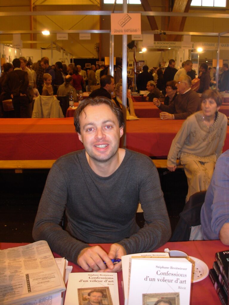 Wikipedia | Stéphane Breitwieser in the "salon du livre de Colmar"