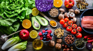 Alimentos que representan una dieta antiinflamatoria