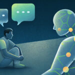 ser humano deprimido pide consejos de ia: terapia con inteligencia artificial